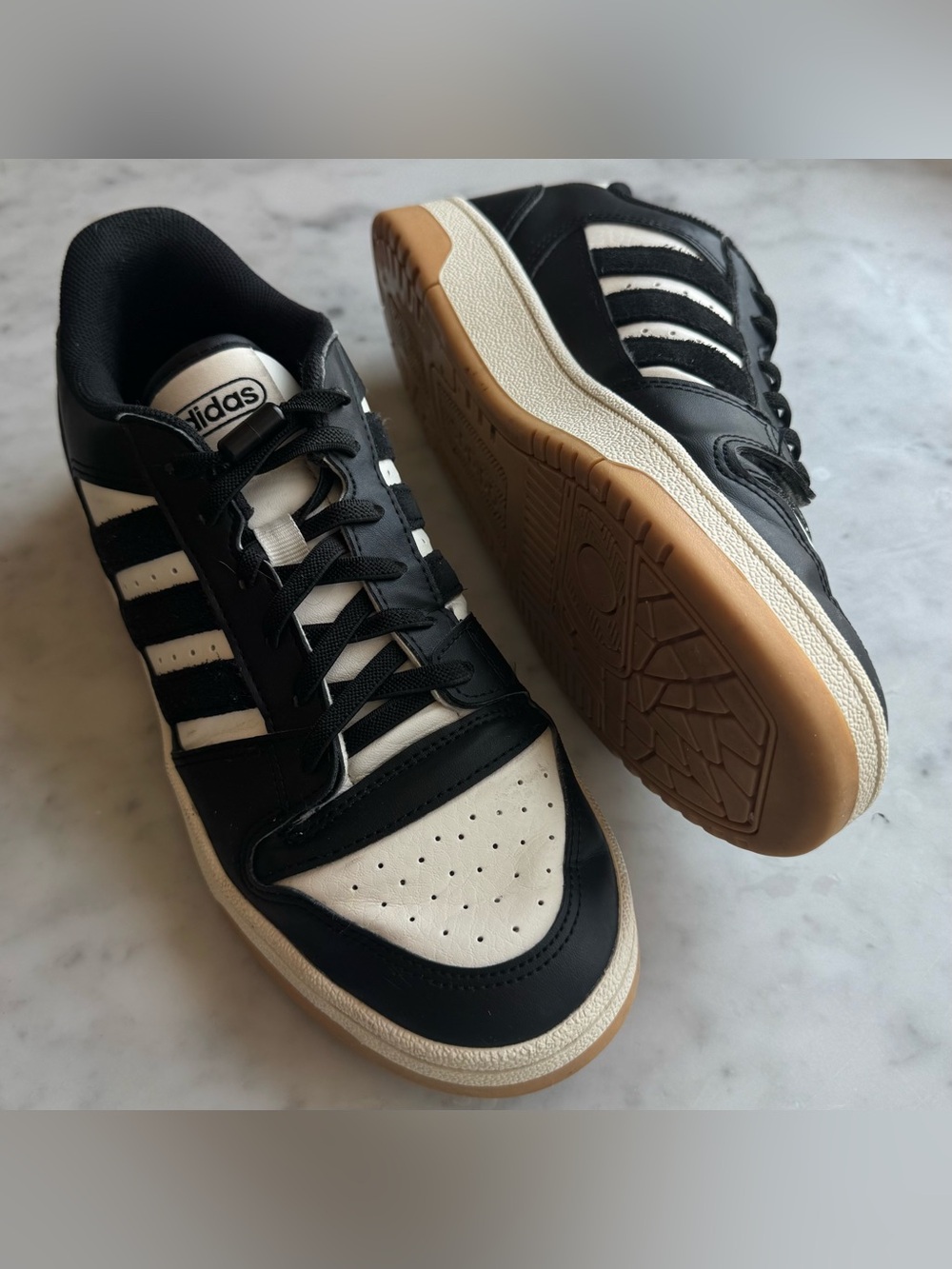adidas Black & White Sneakers